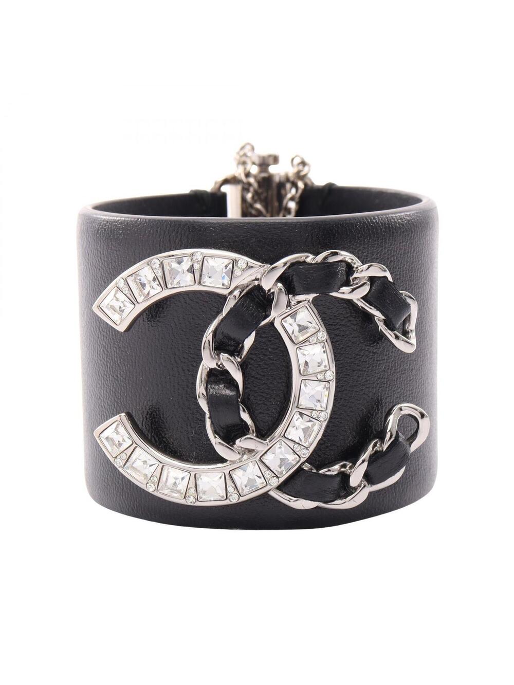 Chanel Coco Mark B18K Bangle Bracelet #339495C10B